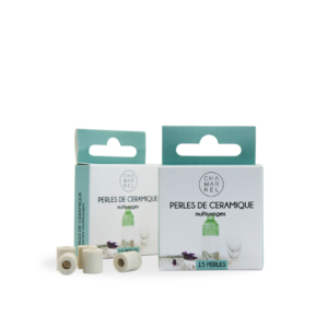 Perles de céramique | Boîte de 15 perles