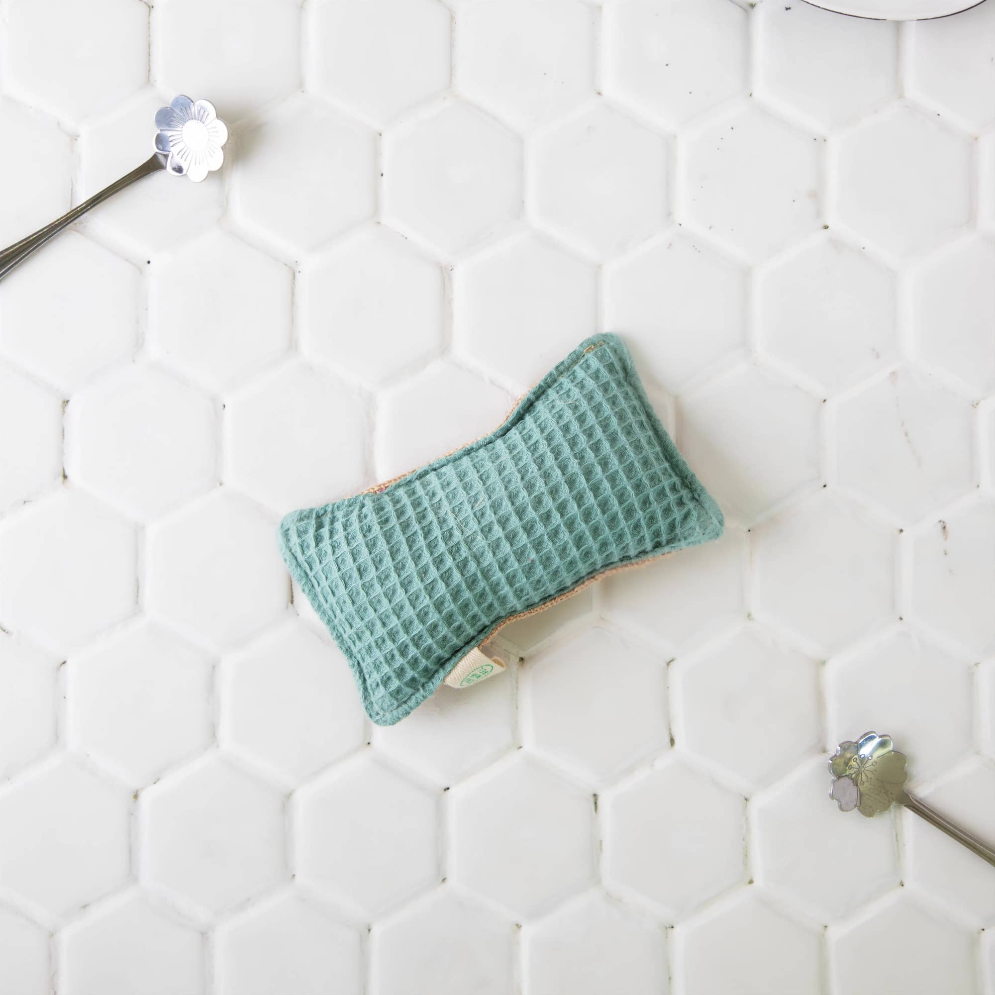 Éponge lavable en coton biologique – Image 2