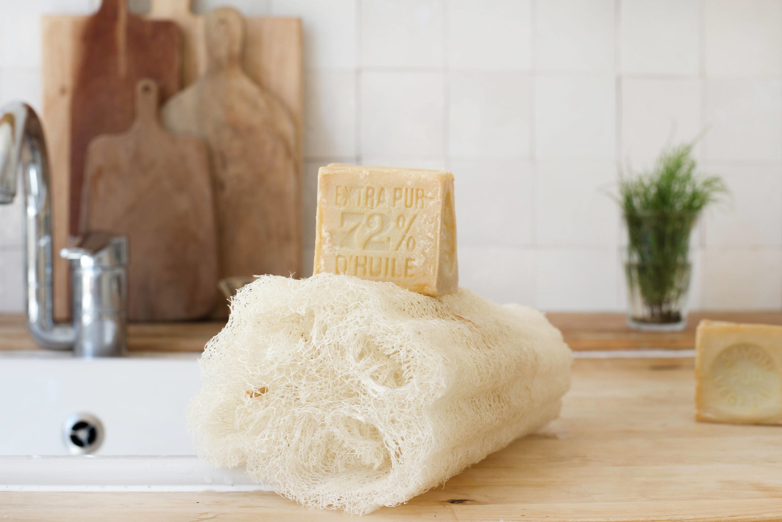 Loofah brut | Eponge durable – Image 5